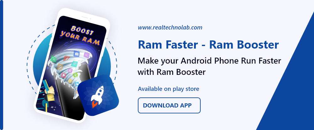 Make your Android Phone Run Faster with Ram Booster