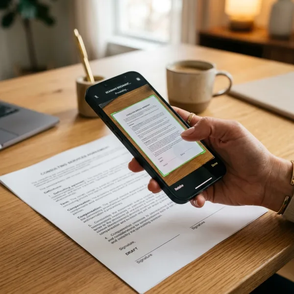 Document Scanner app screenshot